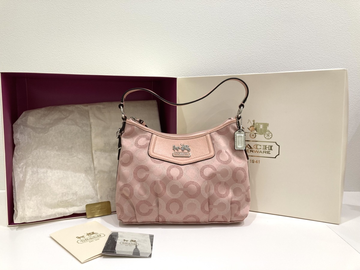 COACH ハンドバッグ ワンショルダーバッグ No.K1082-44379 オプアート 