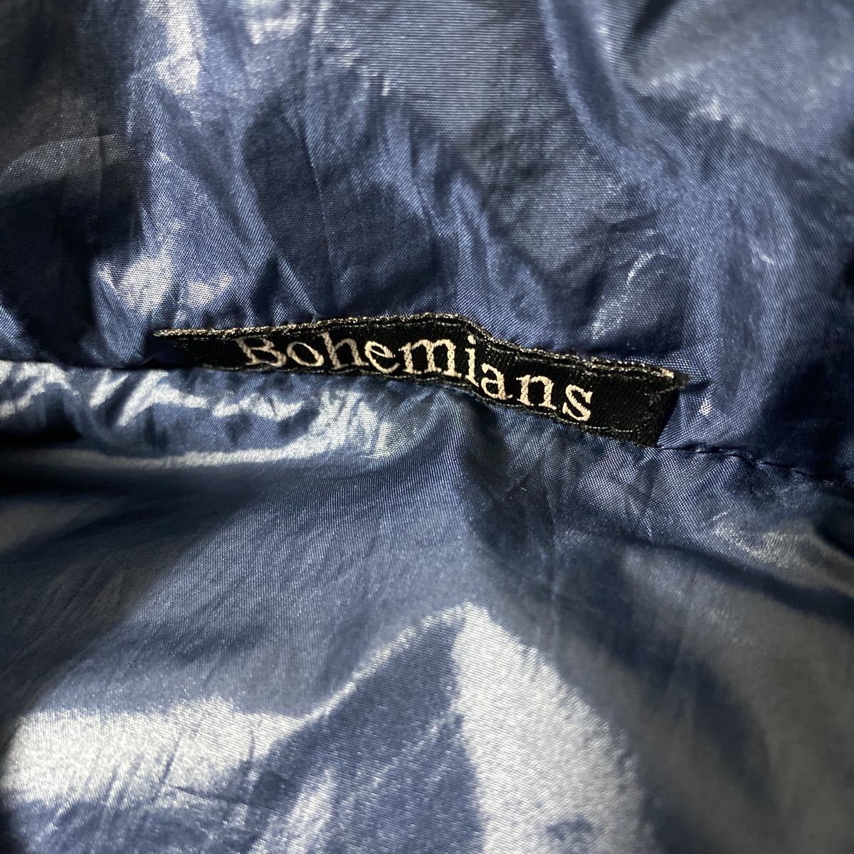 美品 ボヘミアンズ おばけ 柄 リバーシブル ダウン ベスト S bohemians