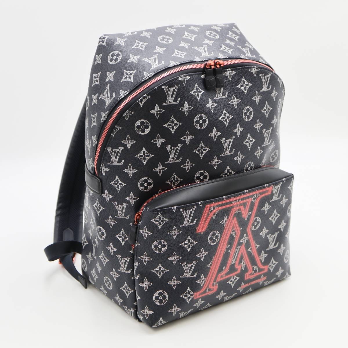 【LOUIS VUITTON】ルイヴィトン モノグラム アップサイドタウン M43676 アポロ　バックパック リュックサック メンズ 正規品 ヴィトン アップサイドダウン ルイ 18年秋冬新作 限定 モノグラムインク
