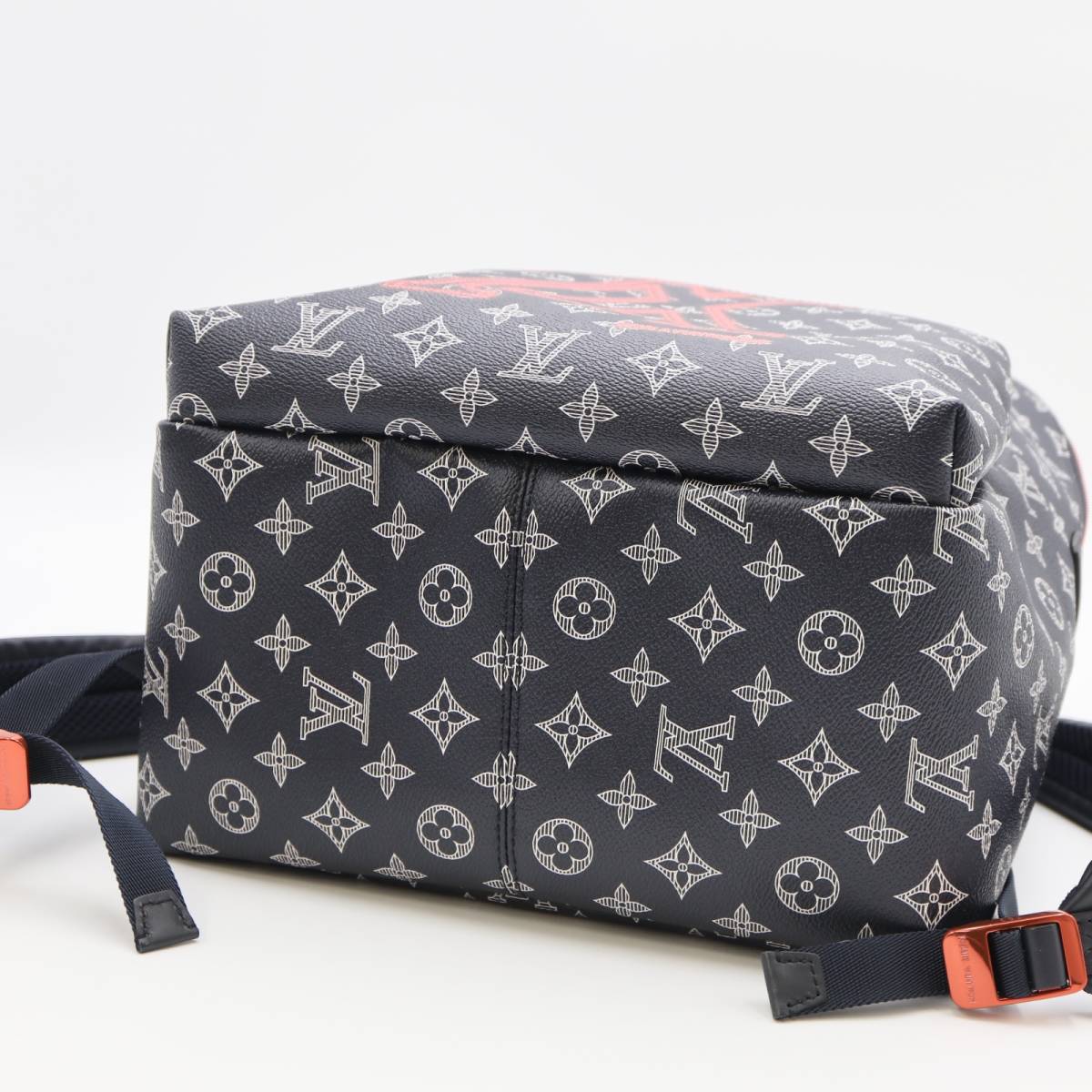 【LOUIS VUITTON】ルイヴィトン モノグラム アップサイドタウン M43676 アポロ　バックパック リュックサック メンズ 正規品 ヴィトン アップサイドダウン ルイ 18年秋冬新作 限定 モノグラムインク