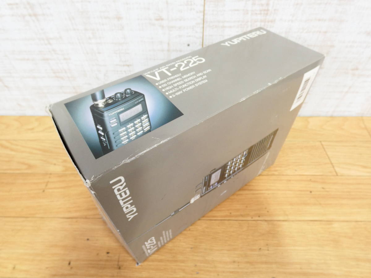 未使用保管品！ YUPITERU ユピテル VT-225 VHF/UHF AIR BAND エアー