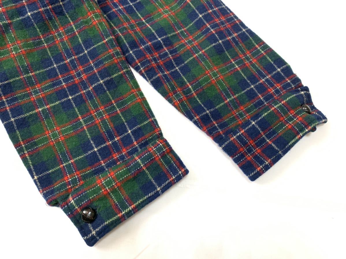 50's PENDLETON 肉厚 ウールシャツジャケット チェック / ビンテージ