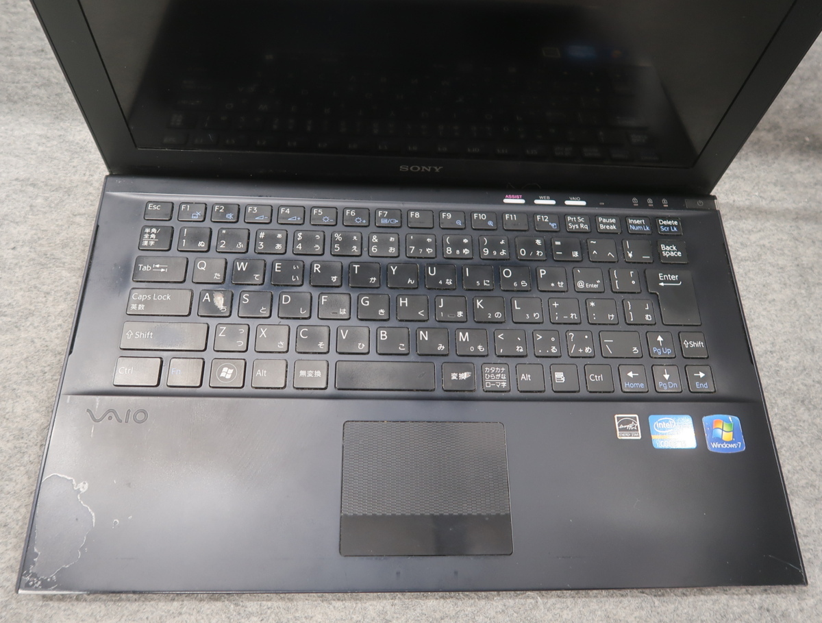 VAIO SONY Core SVZ1311AJ ジャンク ノート 4GB 8GB i5-型番不明 i5