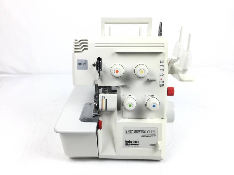 babylock BL4-828DF KNIT SEWING CLUB KIMIE SATO ロックミシン＊現状品