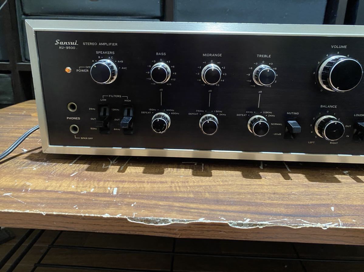 SANSUI サンスイ au-9500 プリメインアンプ AU-9500 サンスイ SANSUI