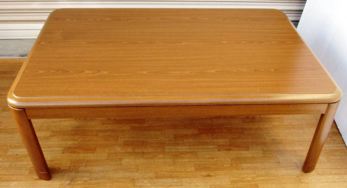 こたつテーブル　長方形　センターテーブル　炬燵　暖房器具　コタツ　動作良好　リビングテーブル 長方形 こたつテーブル こたつ 幅80 ウォールナット リビングこたつ