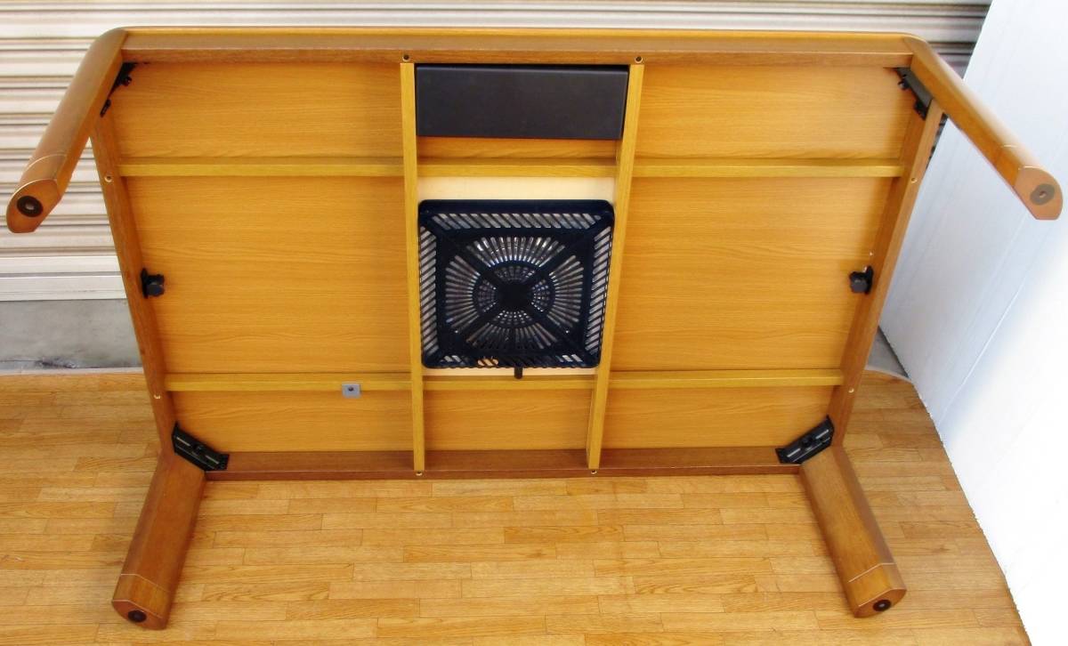 こたつテーブル　長方形　センターテーブル　炬燵　暖房器具　コタツ　動作良好　リビングテーブル 長方形 こたつテーブル こたつ 幅80 ウォールナット リビングこたつ