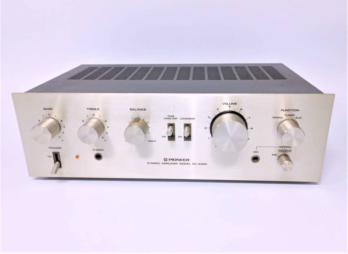 日本公式サイト直販 ステレオプリメインアンプ PIONEER SA-4400 動作確認済