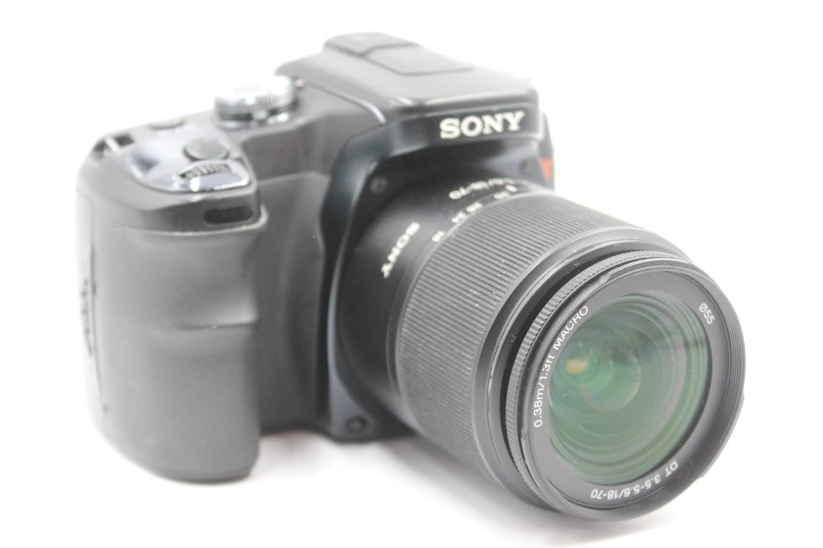 ☆良品☆ Sony α 100 DSLR-A100 DT 18-70mm F3.5-5.6 一眼レフ