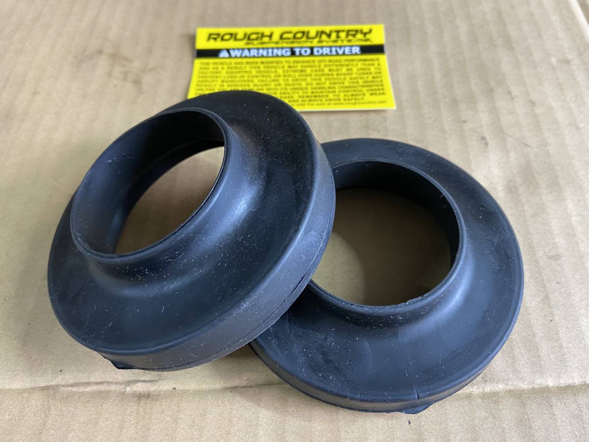 ROUGH COUNTRY 0.75インチ フロントコイルスペーサー（07-18y JEEP JK