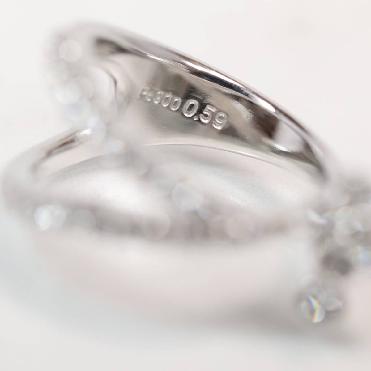 Pt900 小寺智子 ダイヤモンド 0.59ct リング コデラトモコ TOMOKO 