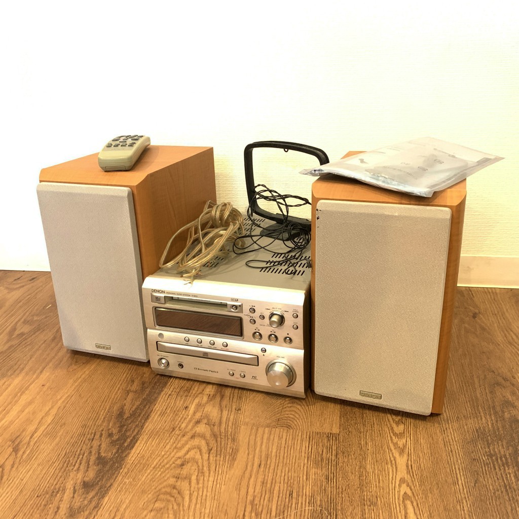 DENON D-MA3 CD/MD/TUNER/USBDAC コンポ+スピーカー DENON D-MA3 CD/MD