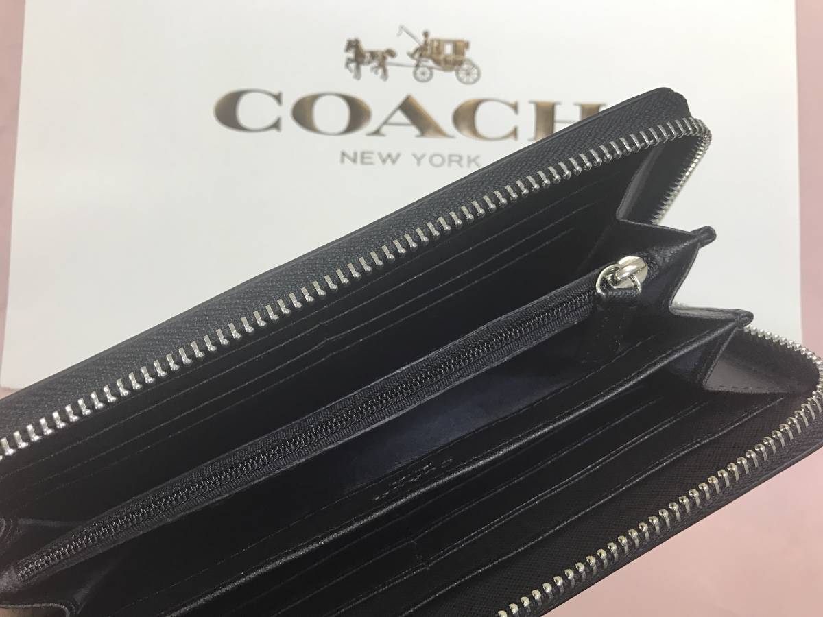楽天市場】【財布】COACH コーチ スヌーピー ラウンドファスナー 長