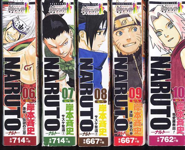 NARUTO ナルト 岸本斉史 全700話 」コンビニ版全24巻セット