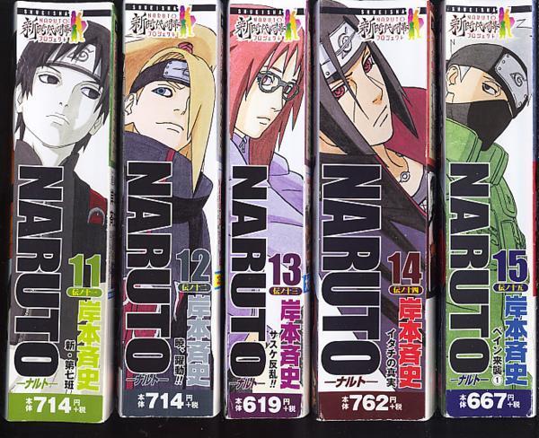 NARUTO ナルト 岸本斉史 全700話 」コンビニ版全24巻セット