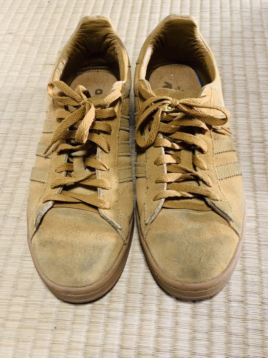 アディダスadidas Fz1949 Campas キャンバス レザースニーカー 26 5cm Us8 5 26 5cm 売買されたオークション情報 Yahooの商品情報をアーカイブ公開 オークファン Aucfan Com