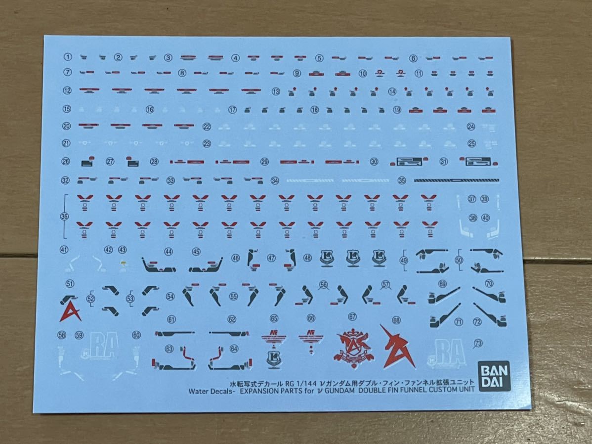 RG 1/144 νガンダム【チタニウムフィニッシュ】ガンダムベース限定+RG 
