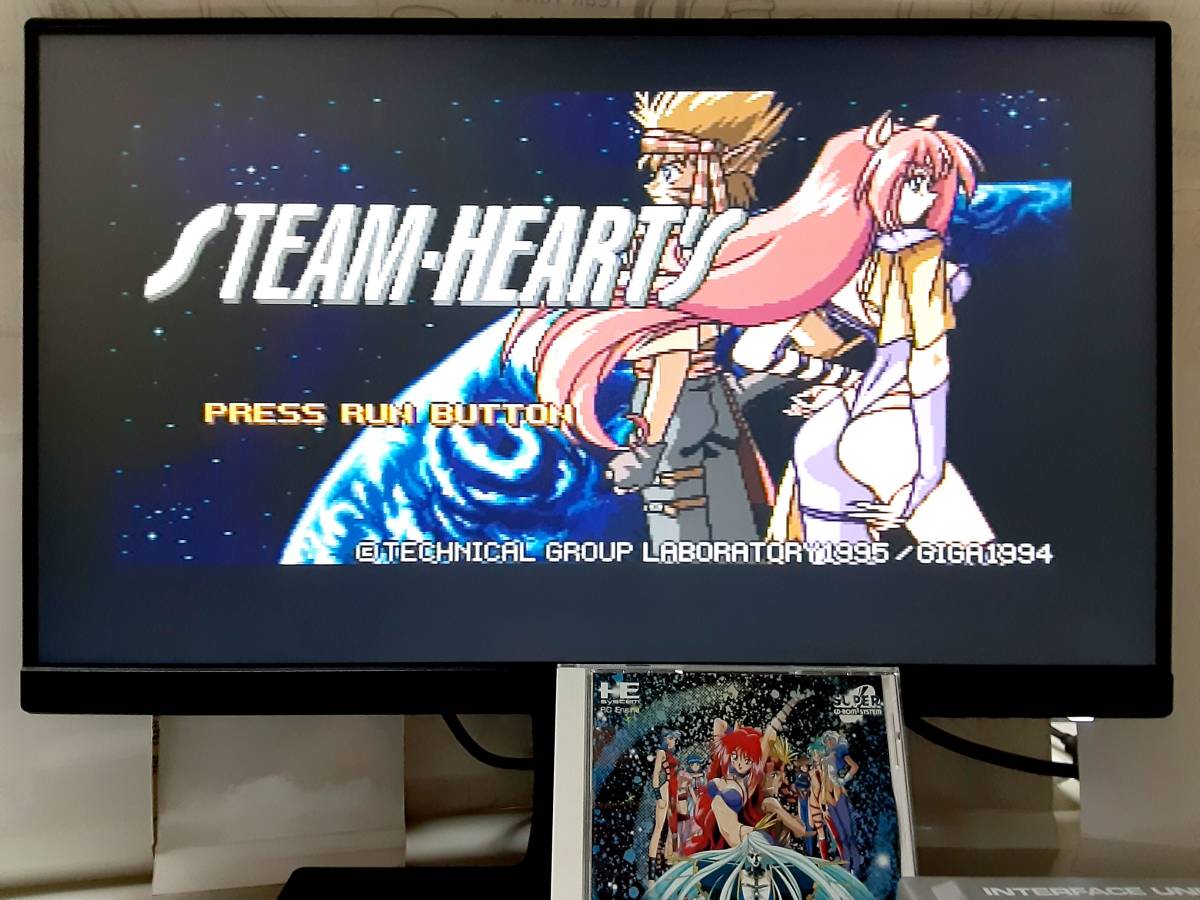 起動確認済 】 STEAM・HEART'S スチーム・ハーツ / TGL / PCエンジン