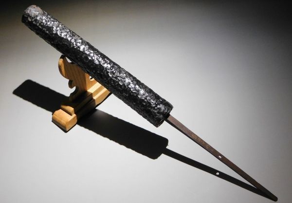 三角槍 合法品 三角槍 大身槍 刃渡り36.8cm 全長88.6cm 刀剣 昊家貞銘