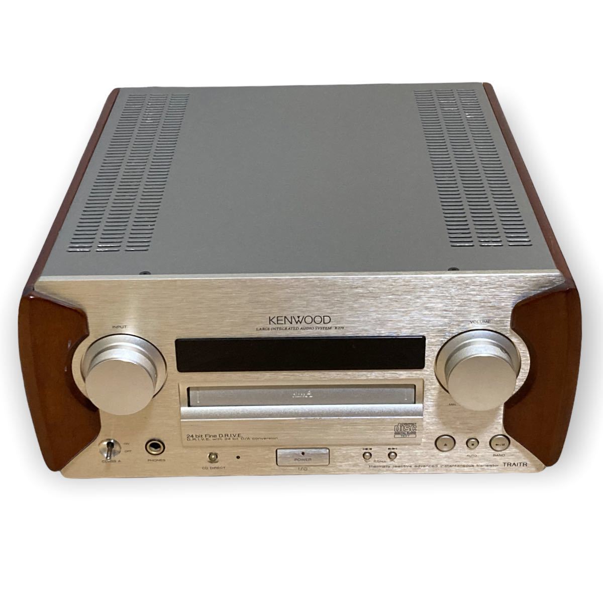 KENWOOD ケンウッド K270 CDレシーバーアンプ K’s オーディオ ケンウッド KENWOOD CDレシーバーアンプ K270 KENWOOD K270 ケンウッド