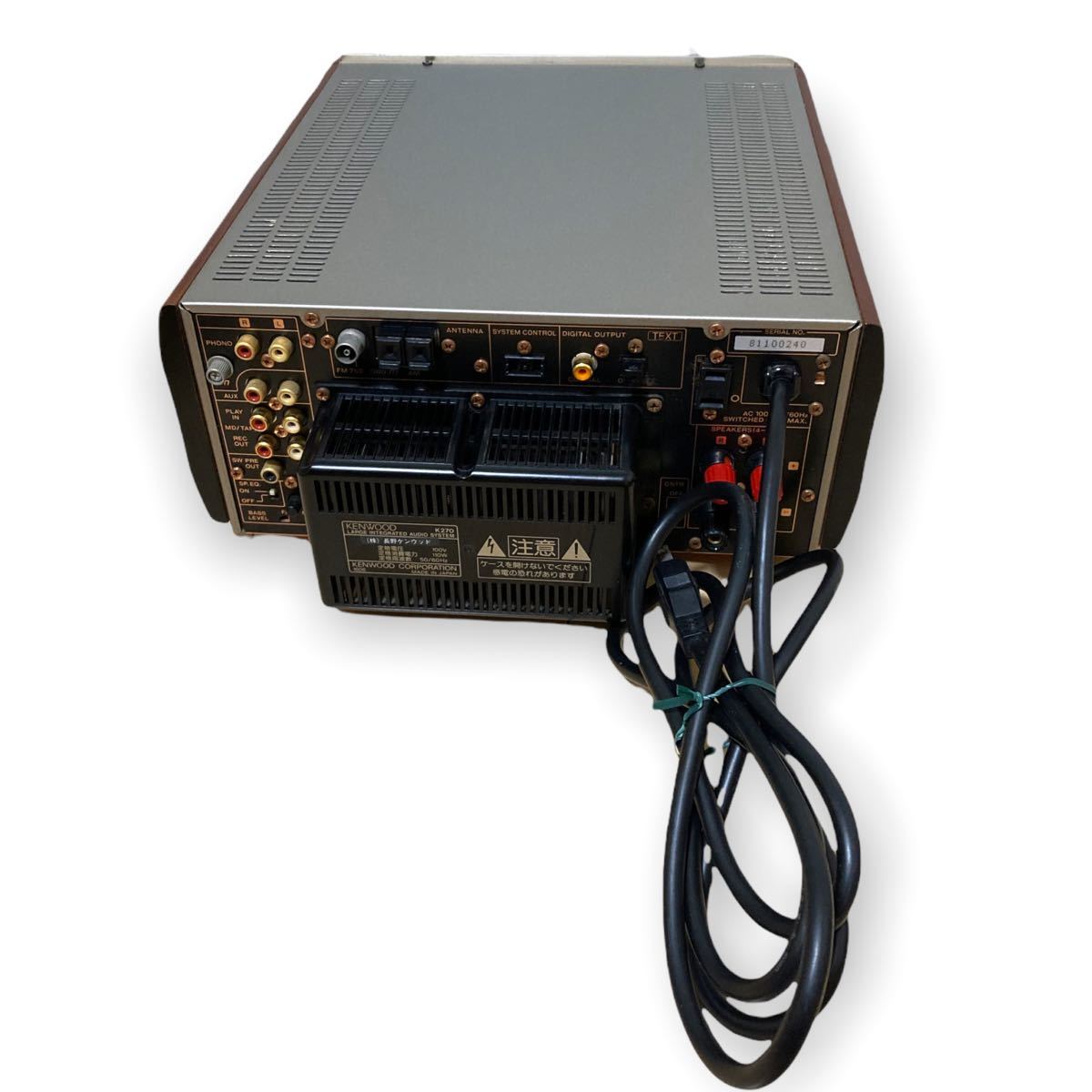 ケンウッド KENWOOD CDレシーバーアンプ K270 KENWOOD K270 ケンウッド