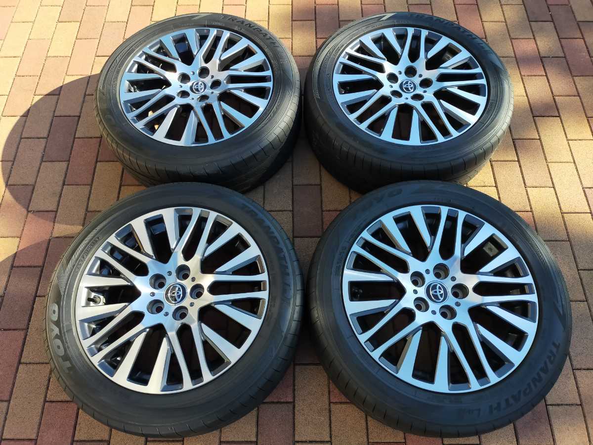 群馬発 アルファード ヴェルファイア 30系前期 18インチ 純正ホイール