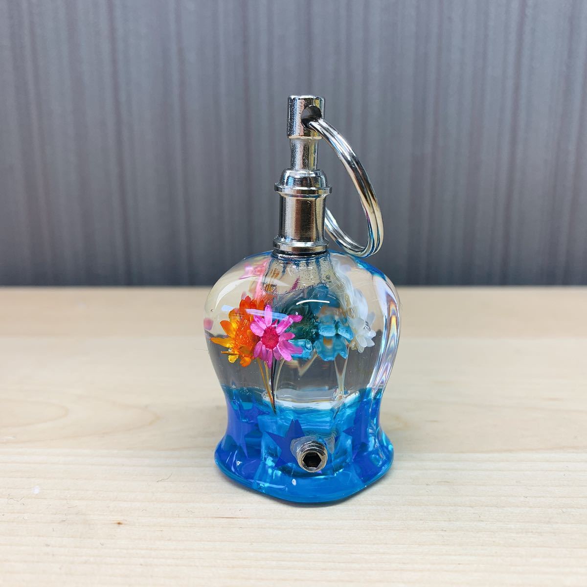 水中花 グリップキーホルダー 旧車 レトロ 4mini モンキー シャリー
