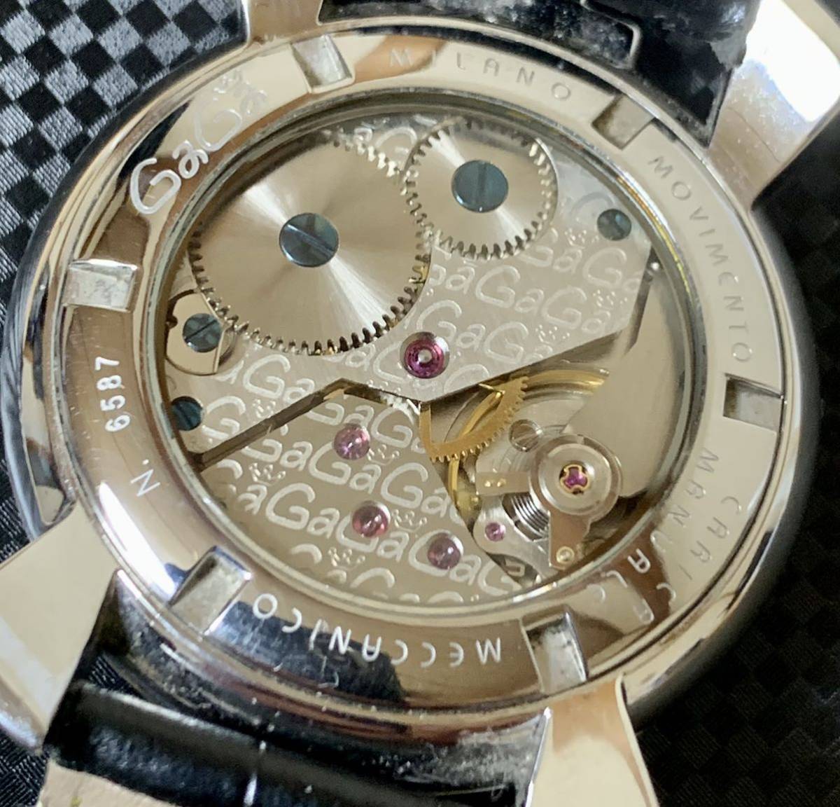 1円～H 流通少 レインボーカラー GAGA MILANO ガガミラノ マヌアーレ