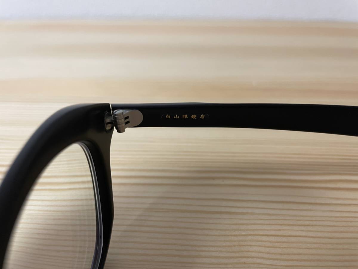 MEL'S 白山眼鏡 – HAKUSAN MEGANE 50'S フォックス マットブラック
