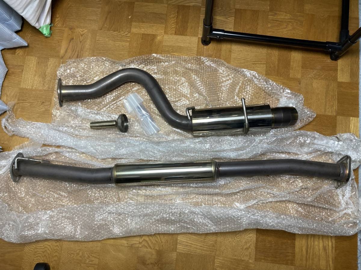 86 BRZ用クレイブオリジナルマフラーバッフル付き