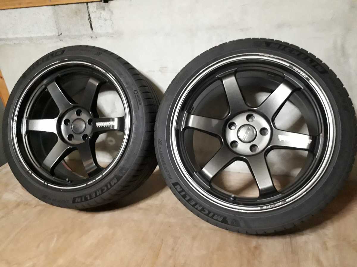 TE37 ⁄ - Volk Racing Ultra M-Spec 20x10 Diamond Dark Gunmetal +30 