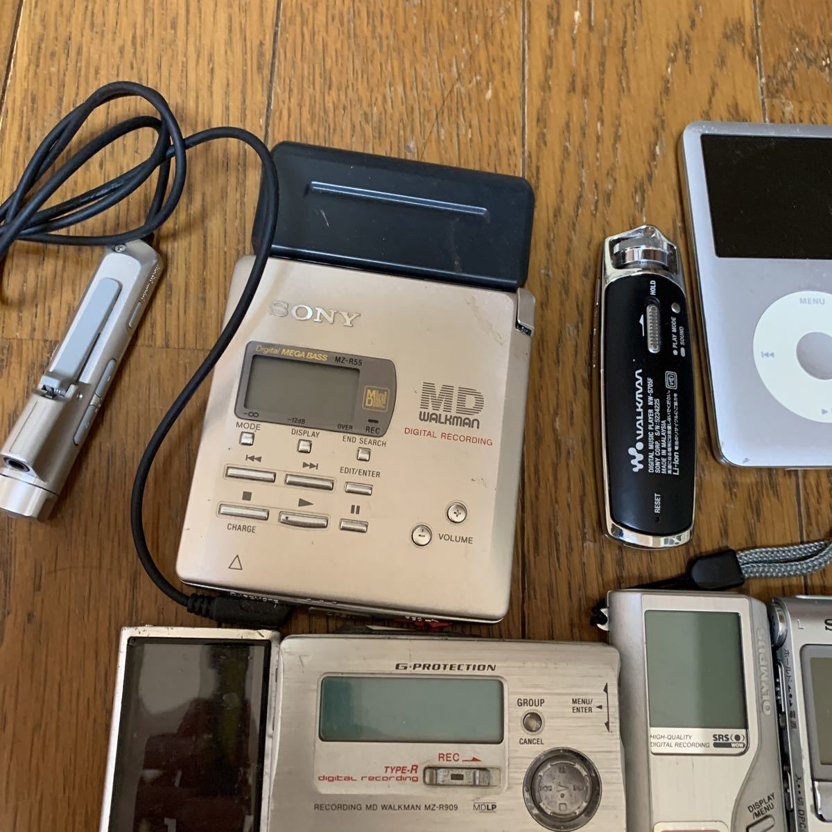 オーディオプレーヤー まとめ MDプレーヤー iPod ICレコーダー