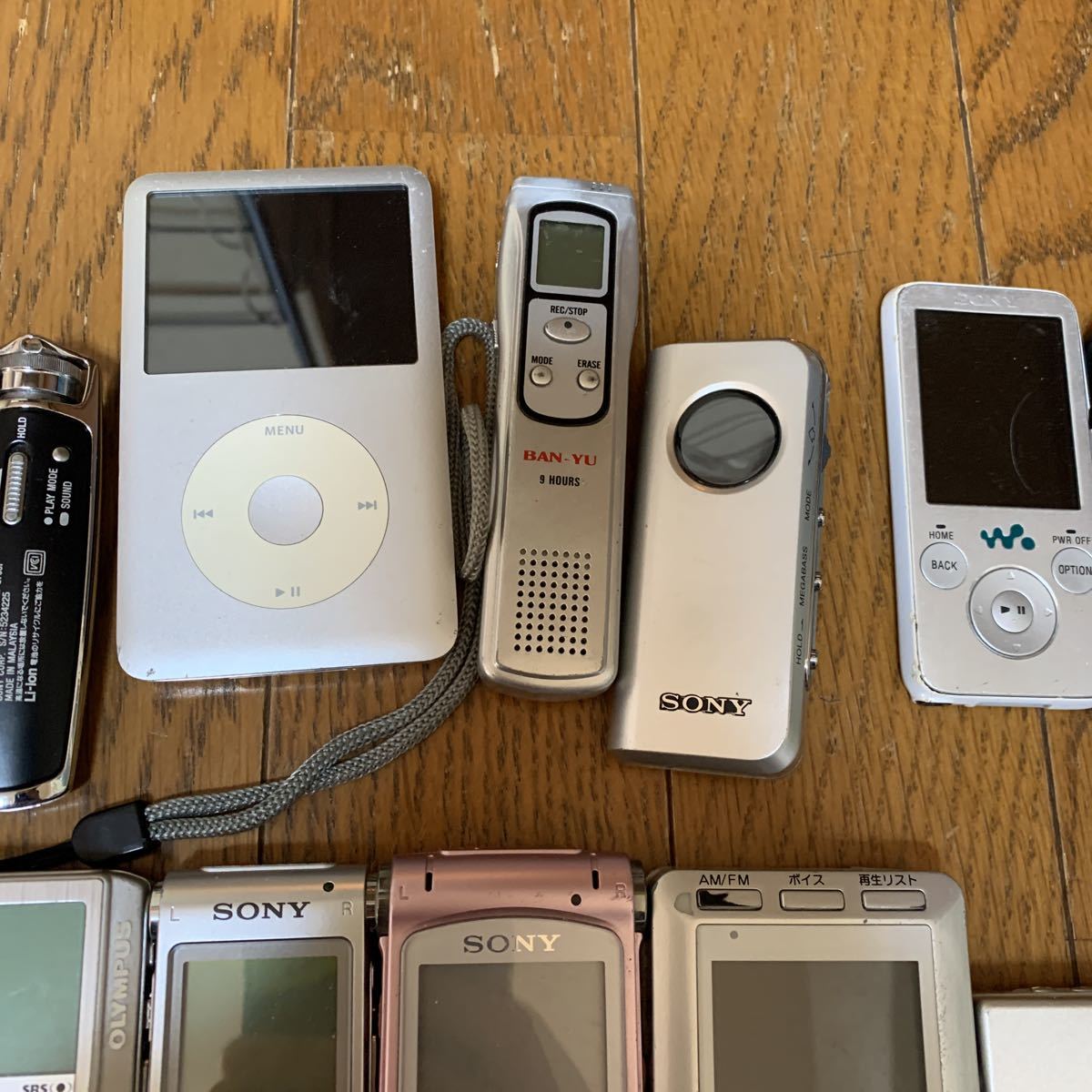 SONY WALKMAN iPod MP3プレーヤー ICレコーダー 等 まとめ オーディオプレーヤー まとめ MDプレーヤー iPod ICレコーダー