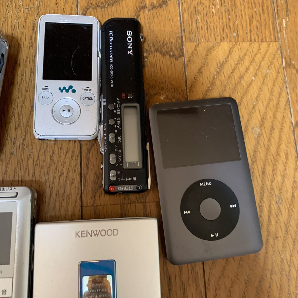 オーディオプレーヤー まとめ MDプレーヤー iPod ICレコーダー