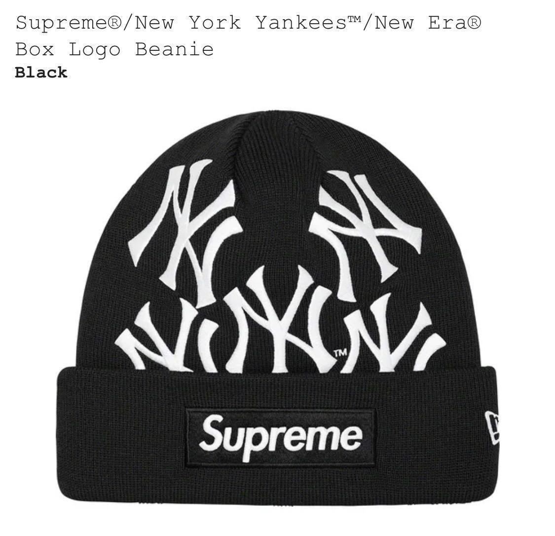 本物保証 Supreme New York Yankees New Era Box Logo Beanie シュプリーム ニューヨーク ヤンキース ニューエラ ボックスロゴ ビーニー 即納(帽子)｜売買されたオークション情報、yahooの商品情報をアーカイブ公開 - 服飾小物