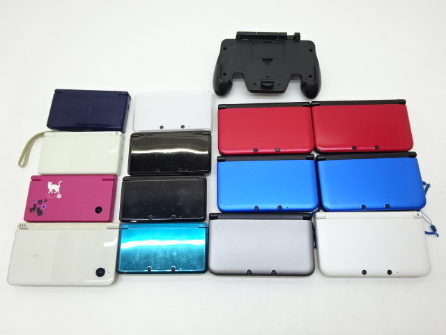 25SA○ニンテンドーDS・3DS 本体 計14台 まとめ DSLite×2 DSi×1 DSiLL 