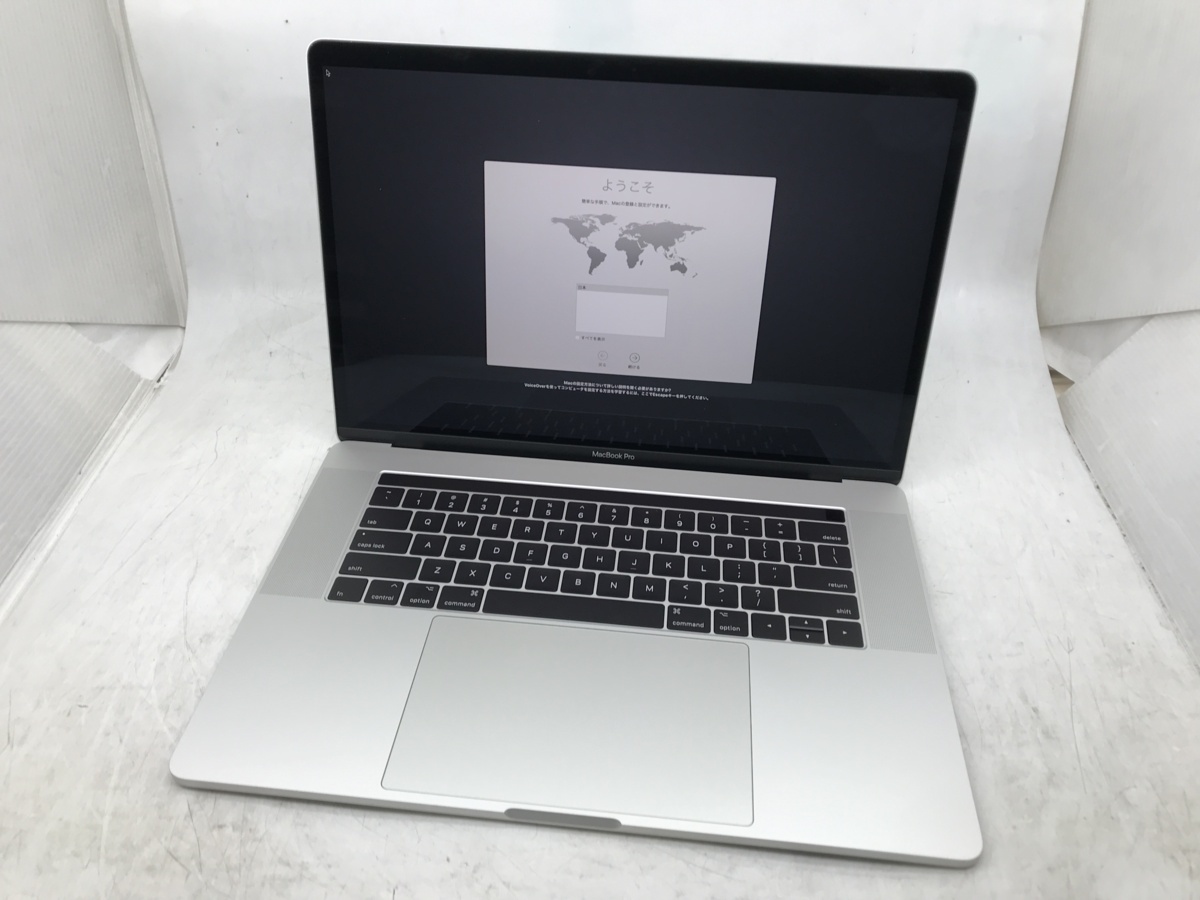 Apple】MacBook Pro 15inch 2017 A1707 Core i7-7820HQ メモリ16GB 