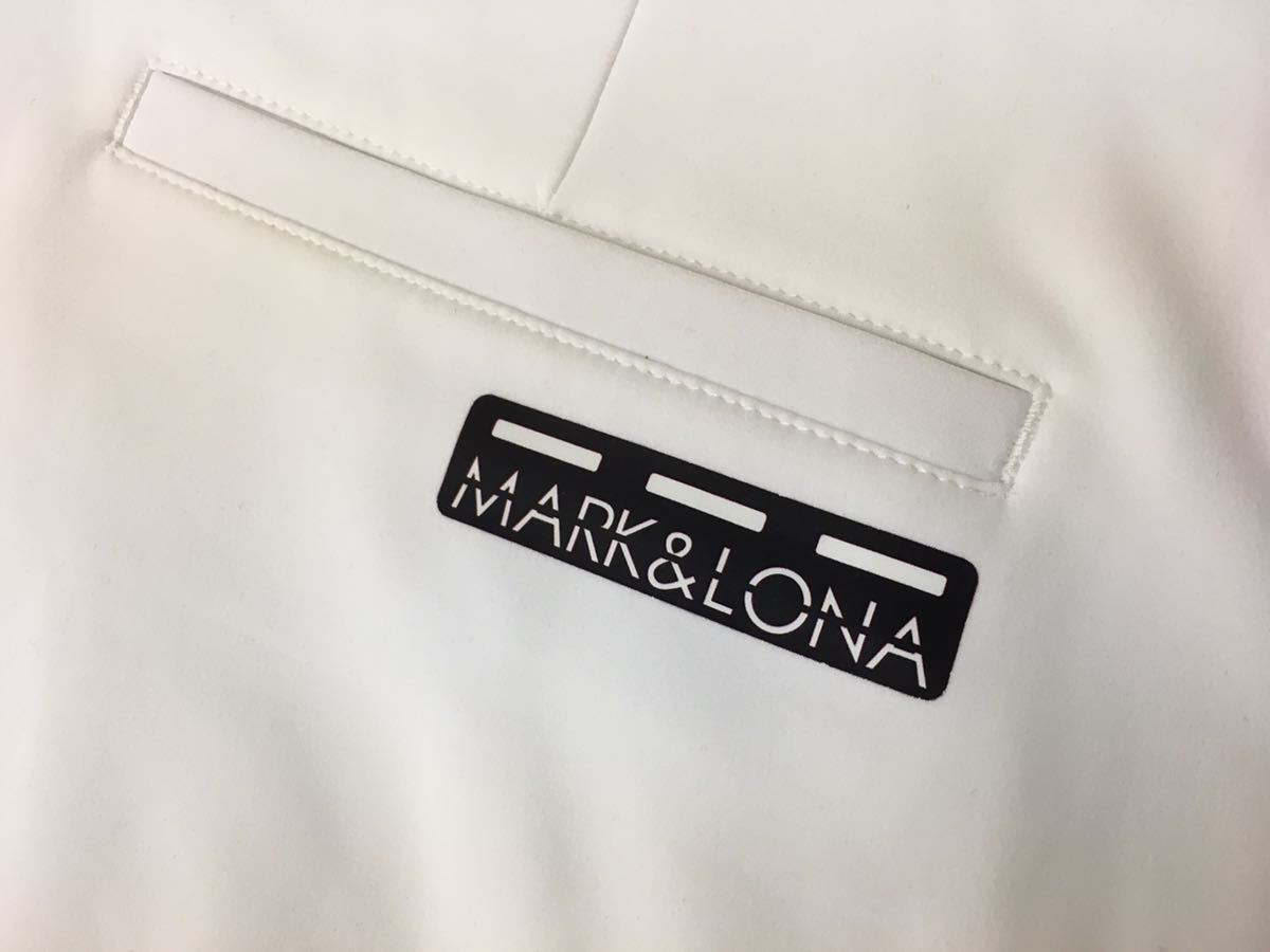 マーク＆ロナ裏起毛 新品 MARK&LONA ゴルフウェア メンズ裏起毛ゴルフパンツ 新品