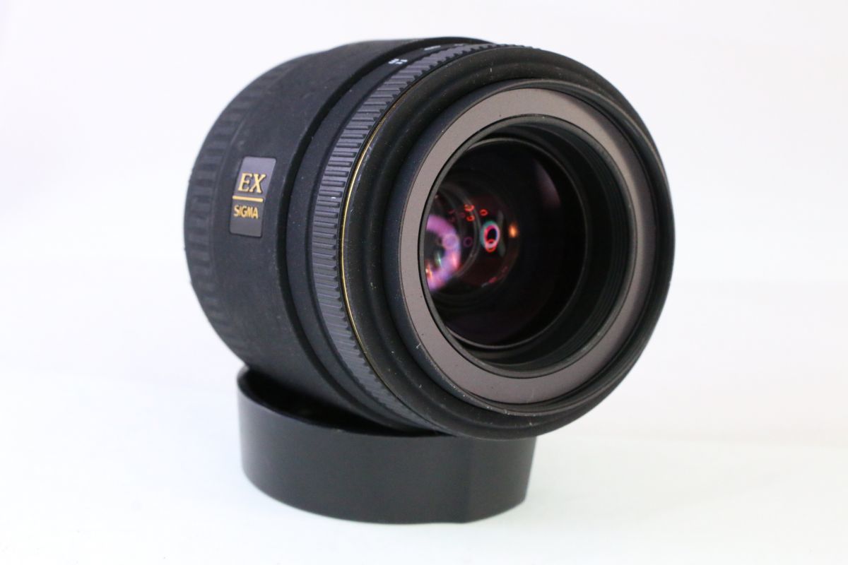 動作保証・点検済】良品☆シグマ SIGMA 50mm F2.8 DG MACRO キヤノン☆HHH