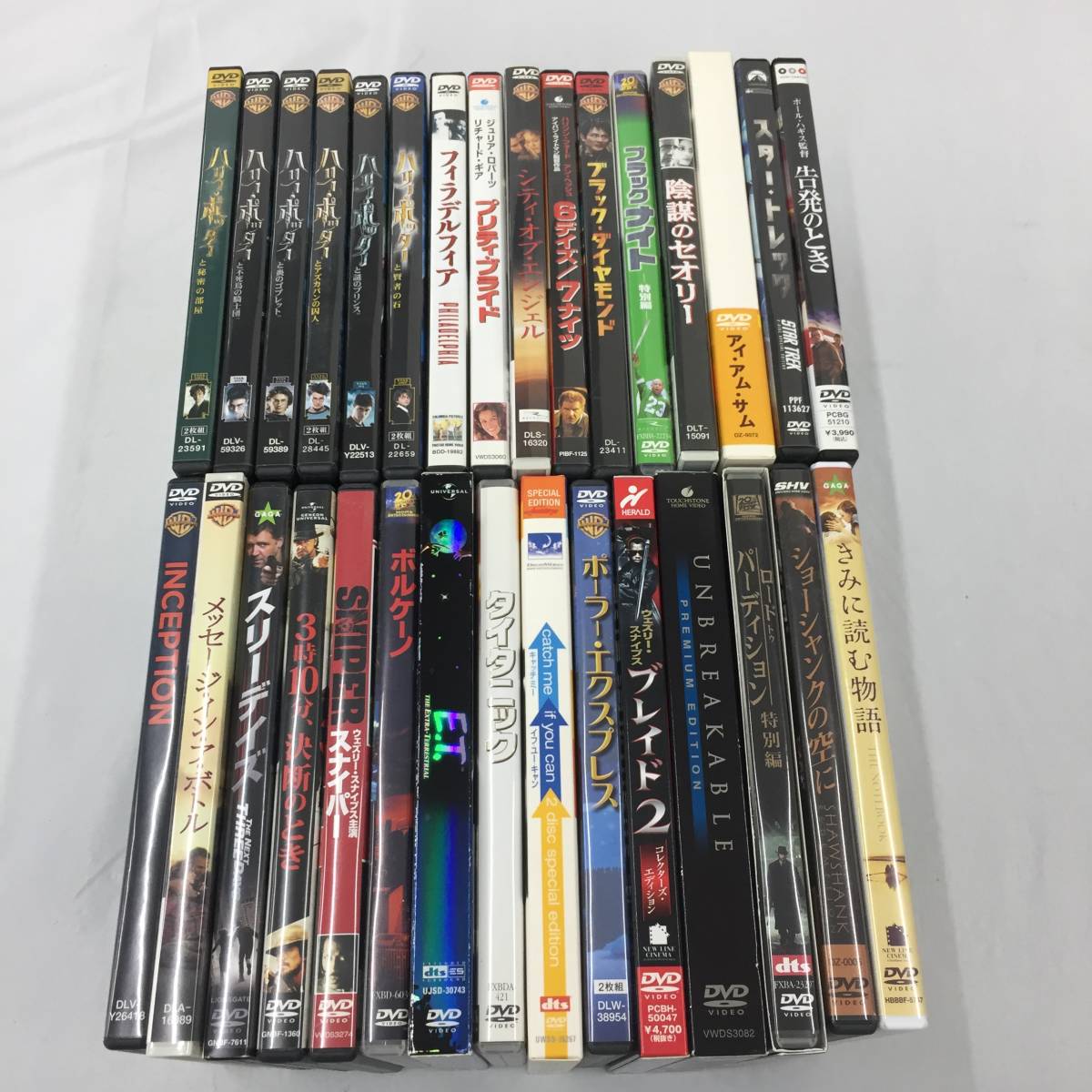 中古洋画・邦画・アニメDVD 110枚まとめ売り 大量DVDセット K107514200