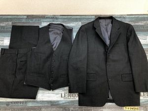 トップ J Pressメンズスーツ上下 ベスト 濃紺 C 96 W 86 T 175秋冬 訳あり商品 メンズ