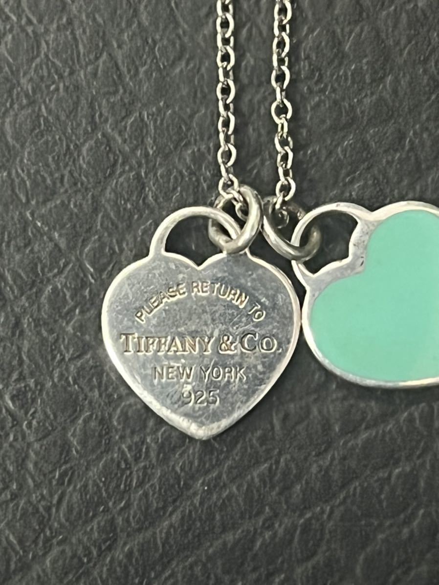 ☆TIFFANY＆Co. ティファニー リターントゥ ダブルハート ネックレス