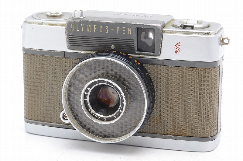 【赤ベロOK & 感動品】OLYMPUS PEN EE S フィルムカメラ 昭和レトロ 】オリンパス OLYMPUS PEN-EE S D.ZUIKO F2.8 30mm☆赤ベロ