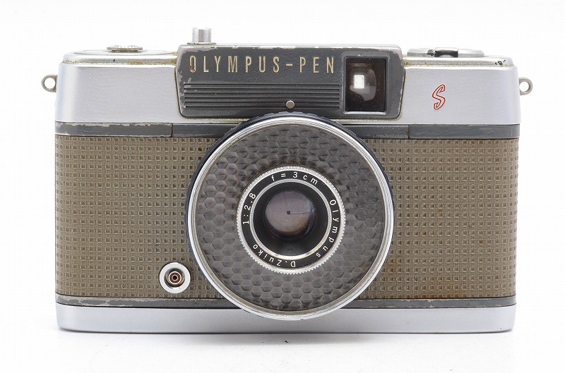オリンパス Olympus Pen EE3（赤ベロOK・モルト張替え済） 昭和レトロ 】オリンパス OLYMPUS PEN-EE S D.ZUIKO F2.8 30mm☆赤ベロ