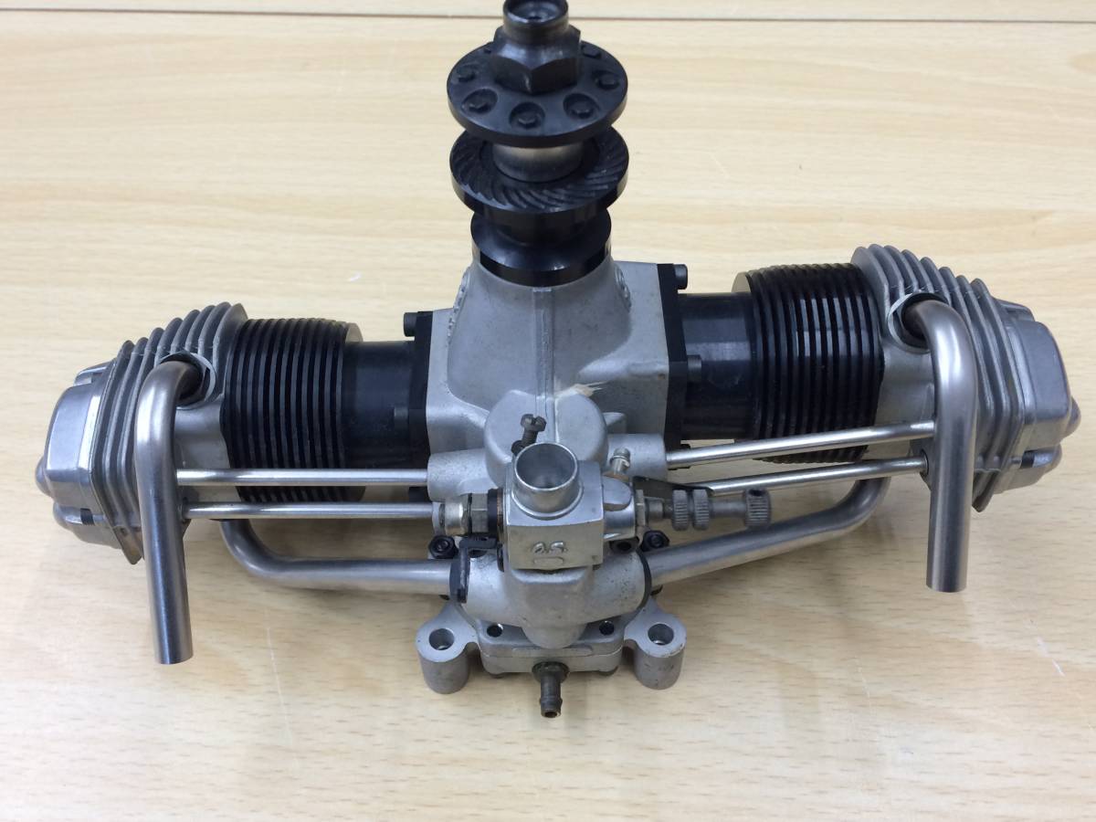 OS 小川精機 FT-120 ジェミニ4サイクル水平対向2気筒エンジン 未使用品