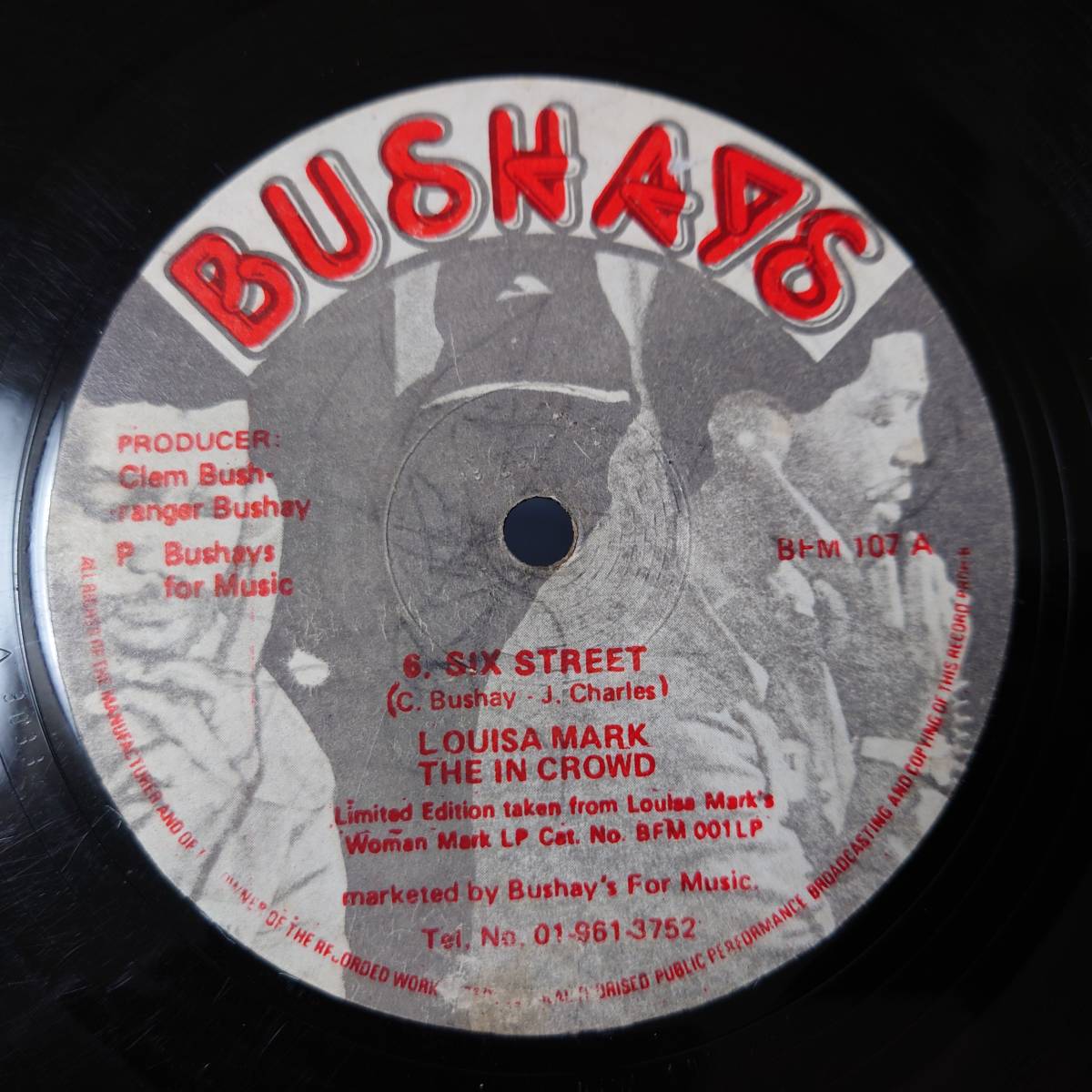 定番人気，大得価 レア Louisa Mark & The In Crowd - 6 Six Street // Bushays 12inch / Lovers / Marks(レゲエ)｜売買されたオークション情報、yahooの商品情報をアーカイブ公開 - オークファン レゲエ