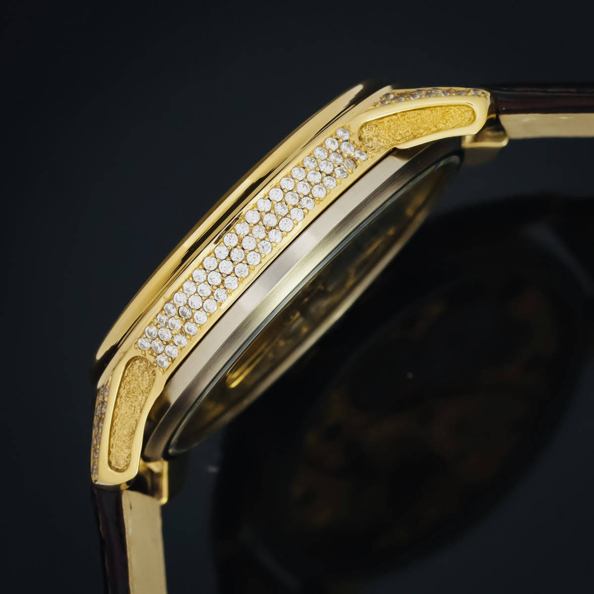 ランゲ ゾーネ A Lange Sohne アンティーク スケルトン ブランド メンズ ヴィンテージ 手巻 腕時計 豪華彫金 高級 販売 A Lange