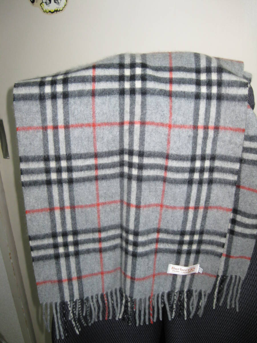 バーバーリーカシミヤマフラー(マフラー)｜売買されたオークション情報、yahooの商品情報をアーカイブ公開 - オークファン（aucfan.com）