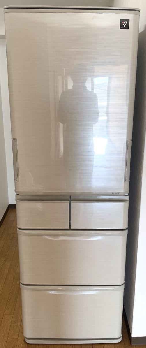 SJ-W411E-N 冷蔵庫 シャープ SHARP 412L 公式通販 5ドア 2019年製 リユース品 プラズマクラスター冷蔵庫 ヤマダウェブコム SJ-W411F-N | &frasl;5ドア [412L ☆6ヶ月保証付☆