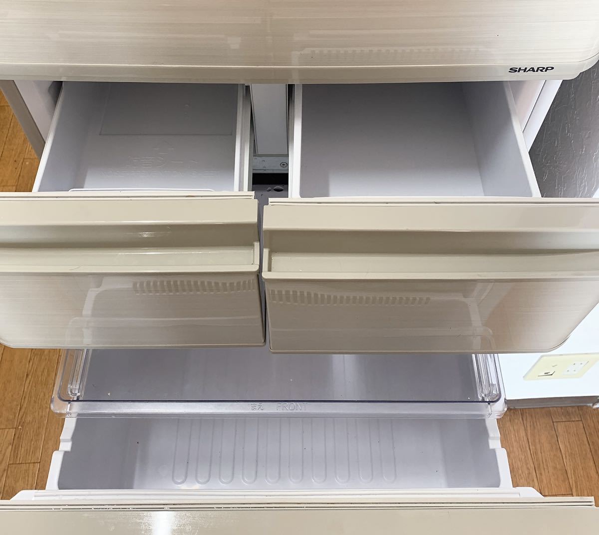 SJ-W411E-N 冷蔵庫 シャープ SHARP 412L 公式通販 5ドア 2019年製 リユース品 プラズマクラスター冷蔵庫 ヤマダウェブコム SJ-W411F-N | &frasl;5ドア [412L ☆6ヶ月保証付☆